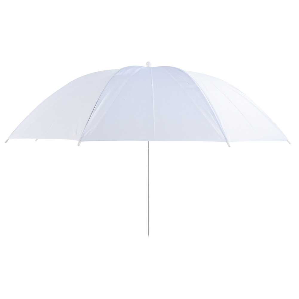 Photography Umbrella Diffuser - 33 İnç Şeffaf Beyaz Yumuşak Şemsiye