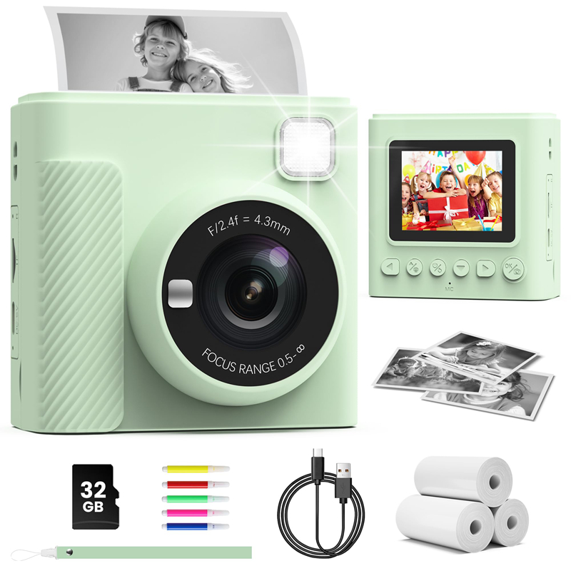 Photography And Videography - 1080P Taşınabilir Dijital Anında Baskı Yapan