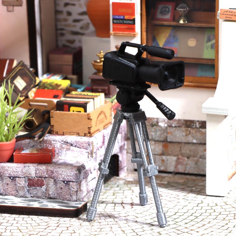 Photography Video - Mini Video Kamera Tripod Modeli 1:12