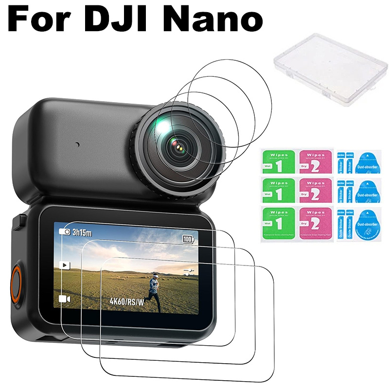 Lens Cleaning Kit - DJI Osmo Nano için 9H Temperli