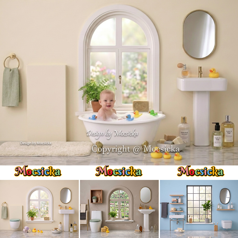 Photography Duck - Mocsicka Yenidoğan Bebek Banyo Zamanı Doğum
