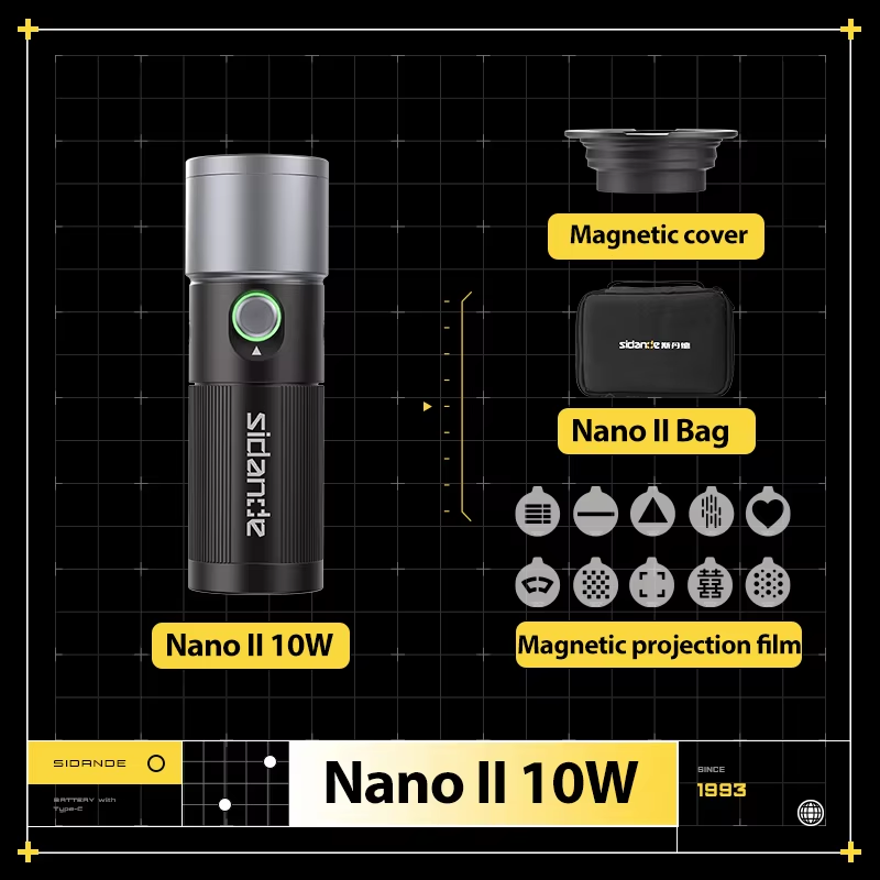 Photography And Videography - SIDANDE Videografi El Feneri Yakınlaştırılabilir Fotoğraf