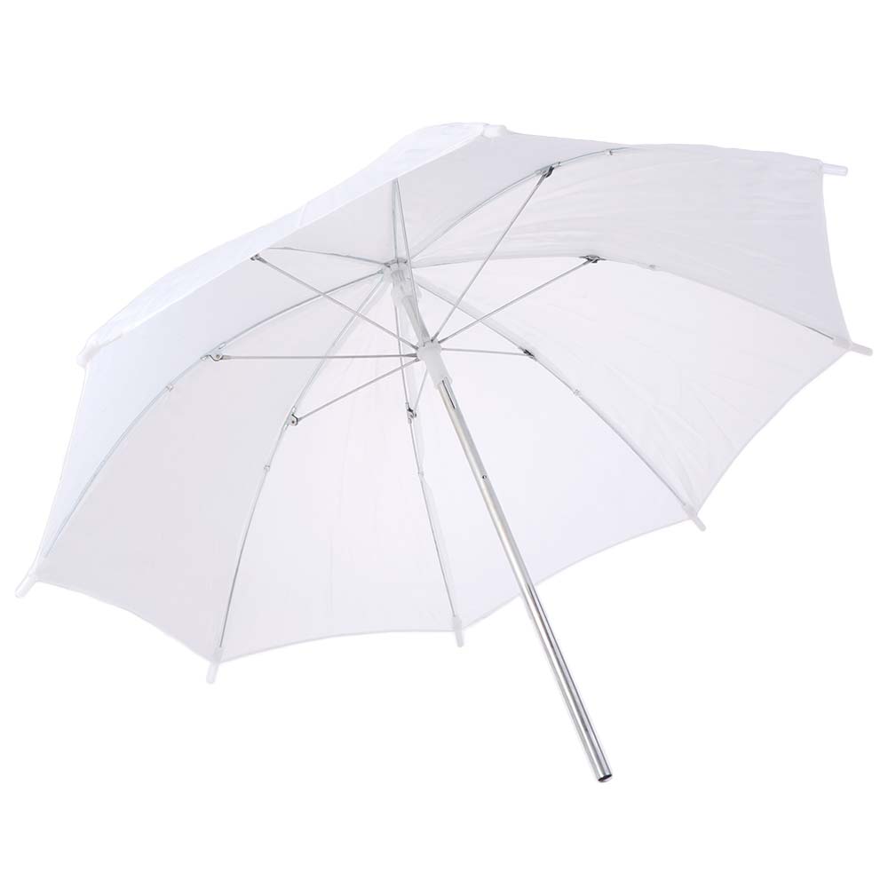 Photography Umbrella Diffuser - 50cm/20 İnç Fotoğrafçılık Şemsiyesi Metal Saplı