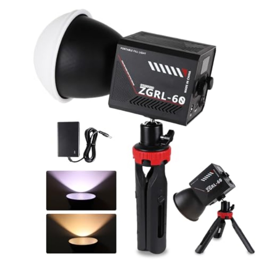 60W COB LED Video Işığı, 8000  - Photography Video incelemesi ve fiyatı