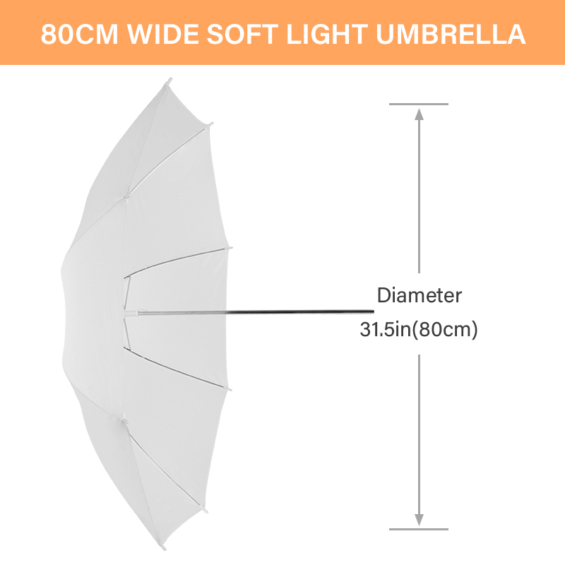 76 * 80cm X4 Şeffaf Beyaz Işık - Photography Umbrella Diffuser incelemesi ve fiyatı