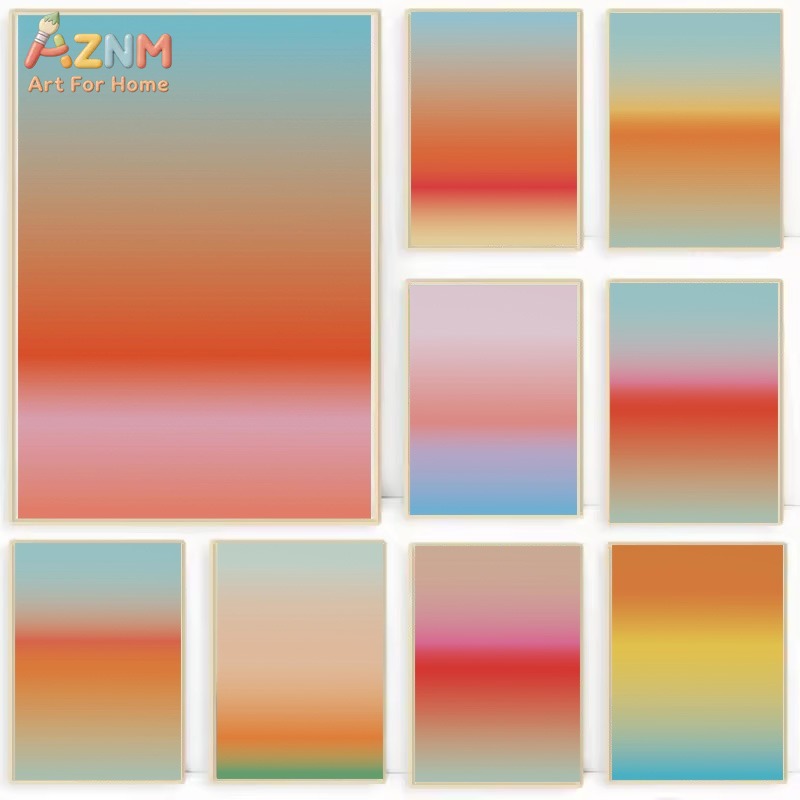 AZNM Modern Soyut Degrade Aura - Photography Nature incelemesi ve fiyatı