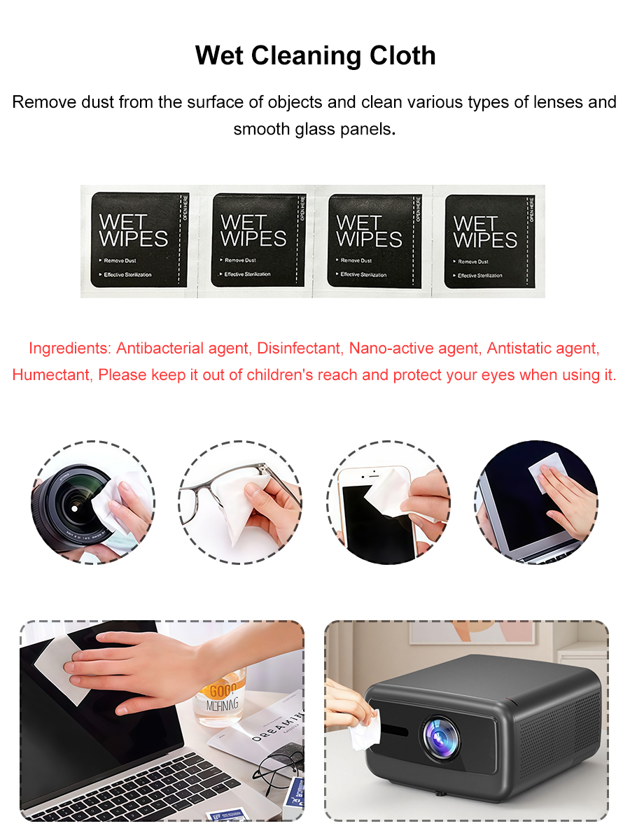 Projektör Toz Temizleme Kiti P - Lens Cleaning Kit incelemesi ve fiyatı