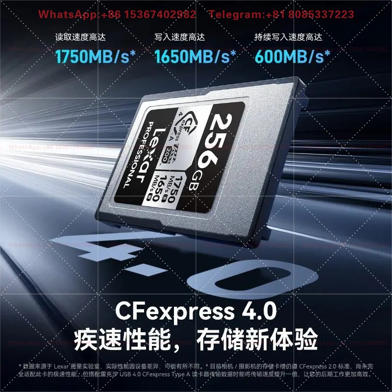 CFexpress 4.0 Tip A Yüksek Hız - Photography And Videography incelemesi ve fiyatı