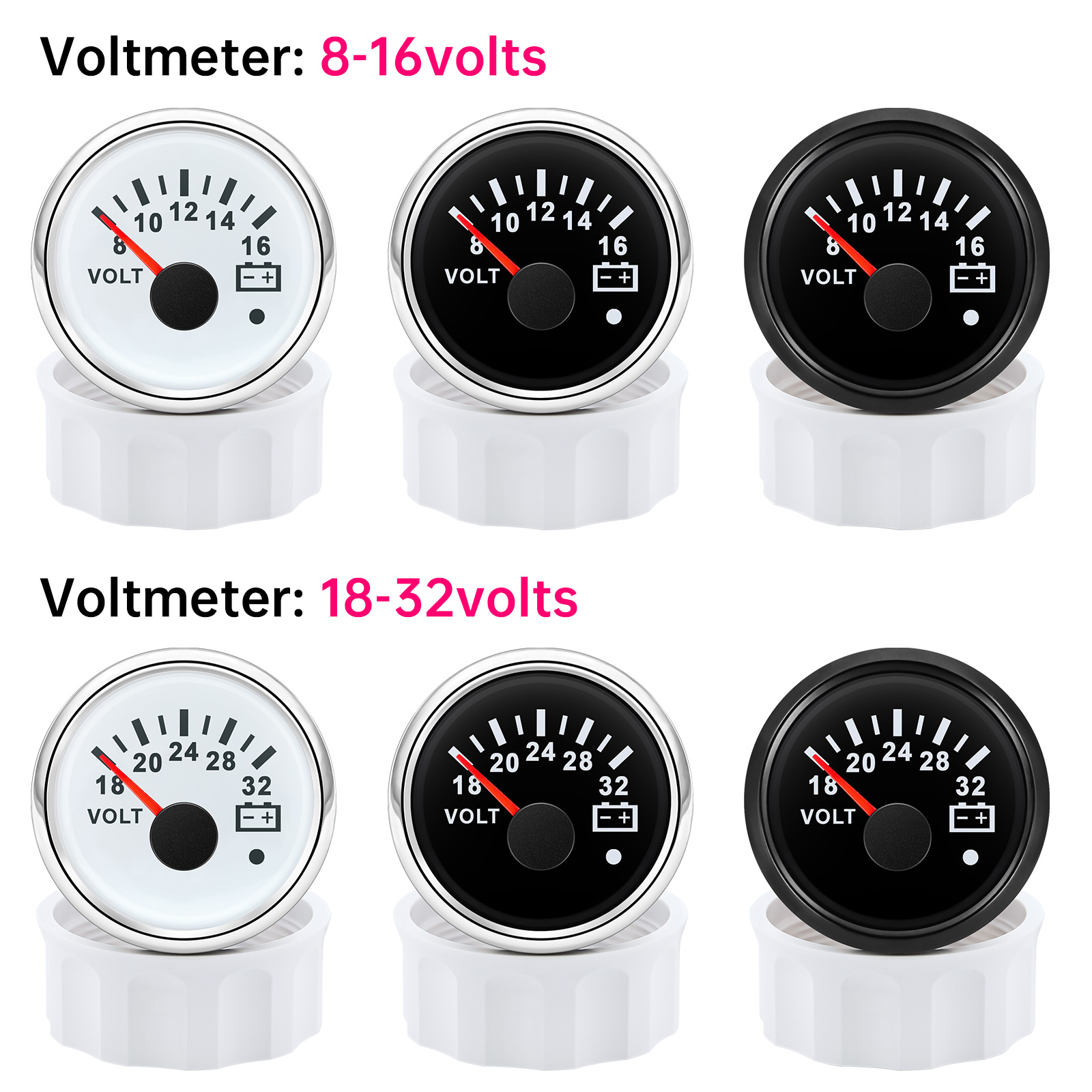 52mm Voltmetre 7 Renk Arka Işı - Light Meter Incident incelemesi ve fiyatı