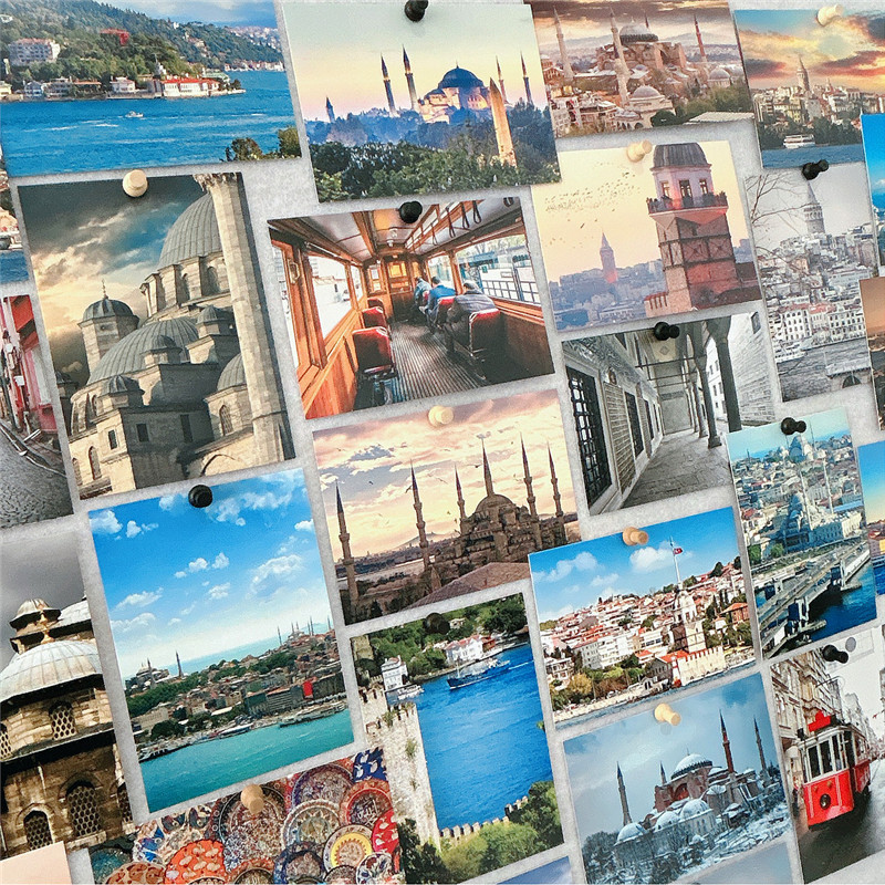 30 adet 10x14cm seyahat manzar - Photography Video incelemesi ve fiyatı
