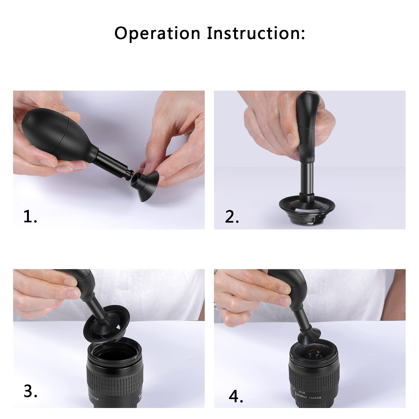 Lens Enayi Kiti 7 Vantuzlu Güç - Lens Cleaning Kit incelemesi ve fiyatı