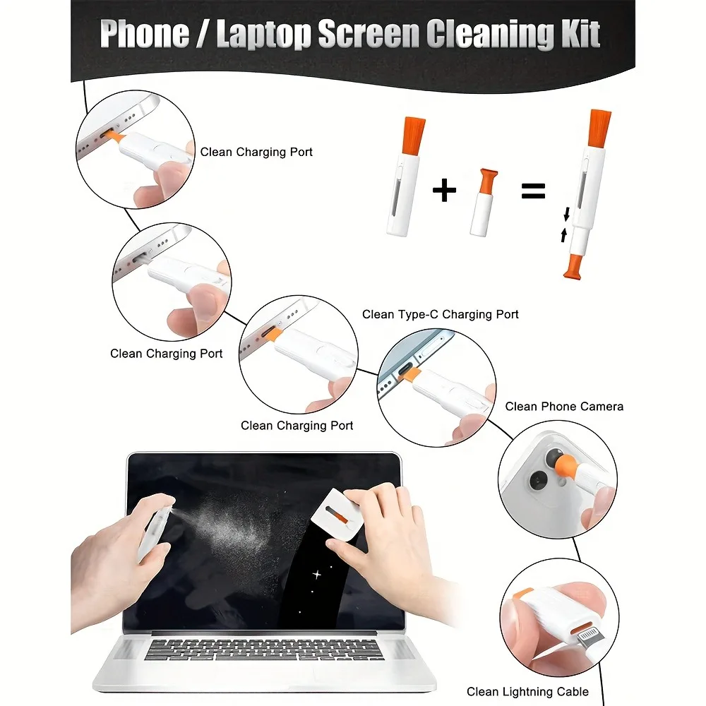 iPhone Airpods için temizleme  - Lens Cleaning Kit incelemesi ve fiyatı